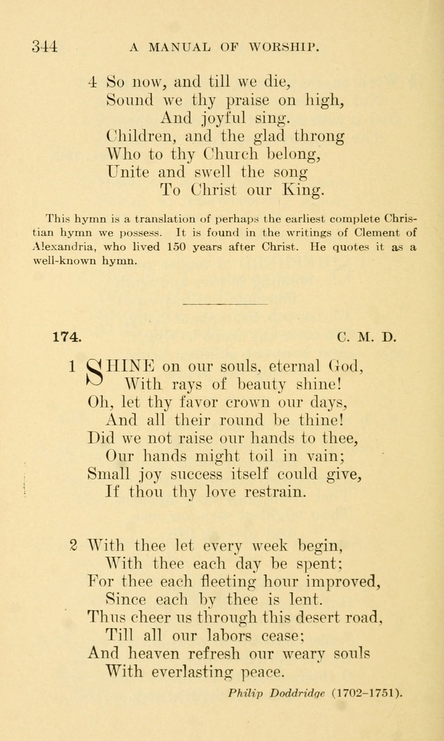 A Manual of Worship: for the chapel of Girard College page 349