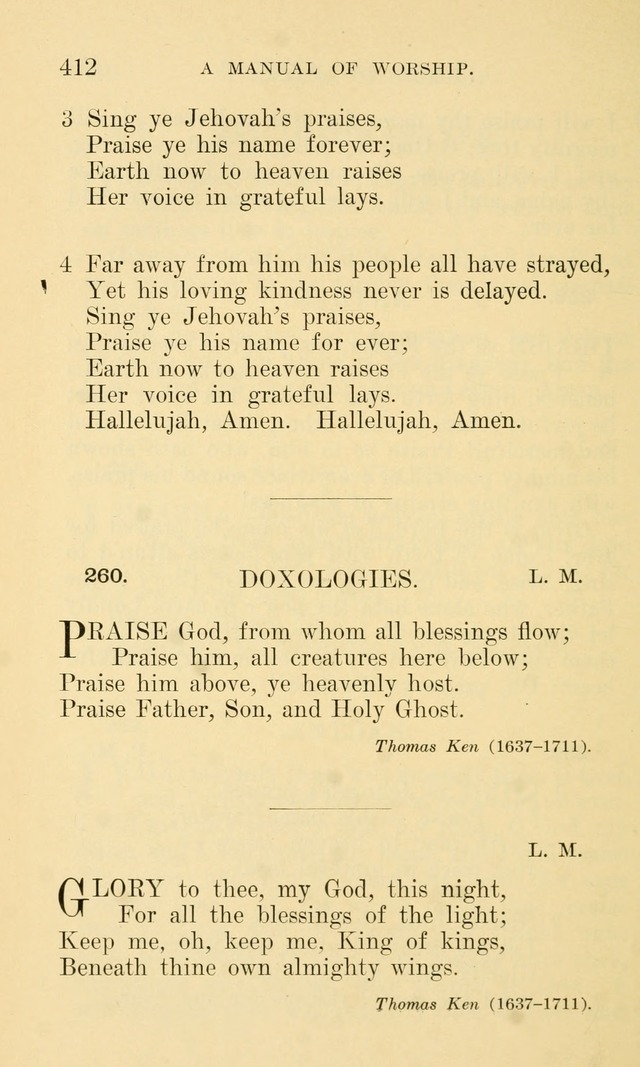 A Manual of Worship: for the chapel of Girard College page 417