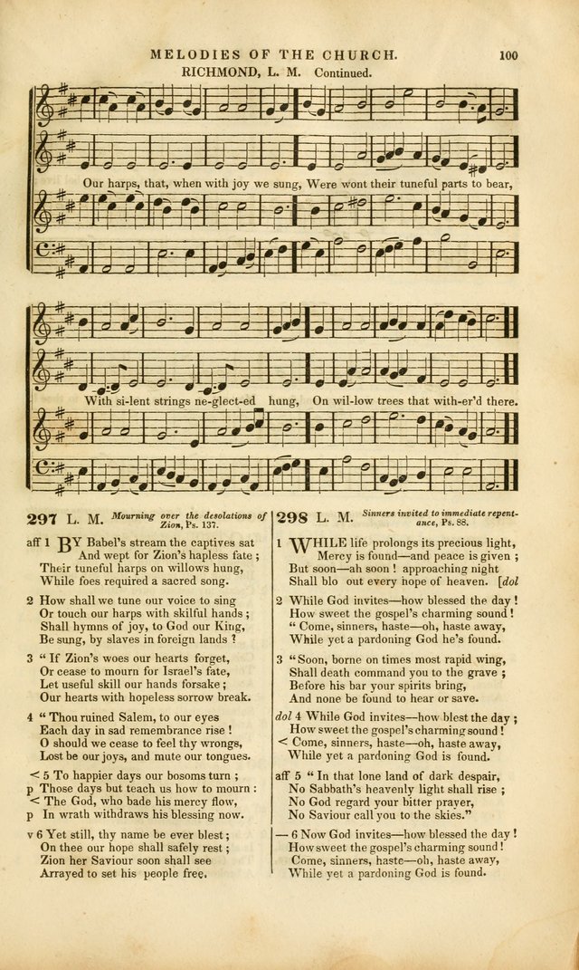 Melodies of the Church: a collection of psalms and hymns adapted to publick and social worship, seasons of revival, monthly concerts of prayer, and various similar occasions... page 101