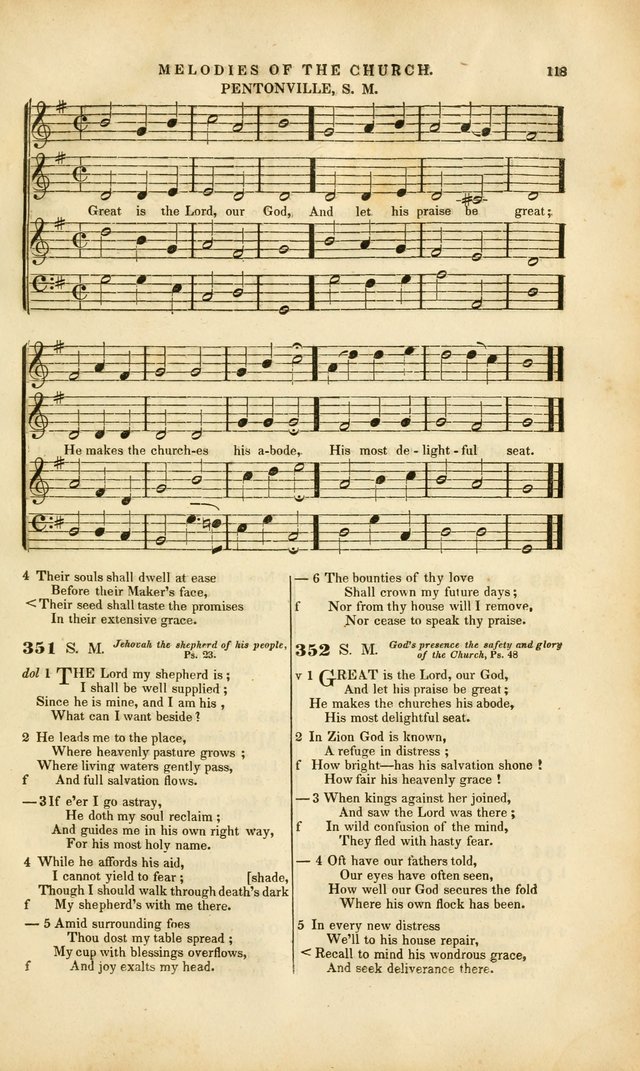Melodies of the Church: a collection of psalms and hymns adapted to publick and social worship, seasons of revival, monthly concerts of prayer, and various similar occasions... page 119