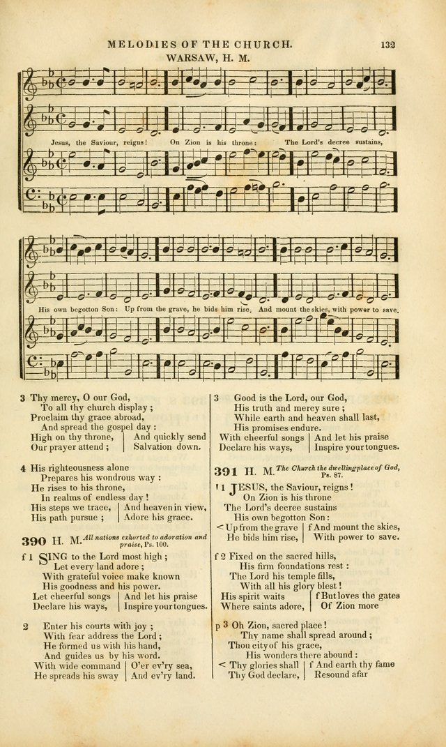 Melodies of the Church: a collection of psalms and hymns adapted to publick and social worship, seasons of revival, monthly concerts of prayer, and various similar occasions... page 133