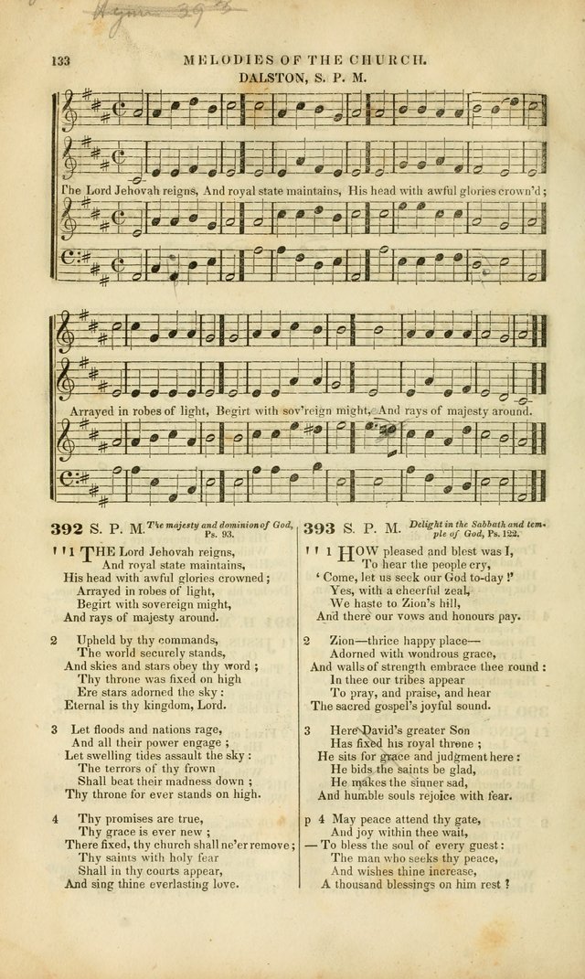 Melodies of the Church: a collection of psalms and hymns adapted to publick and social worship, seasons of revival, monthly concerts of prayer, and various similar occasions... page 134
