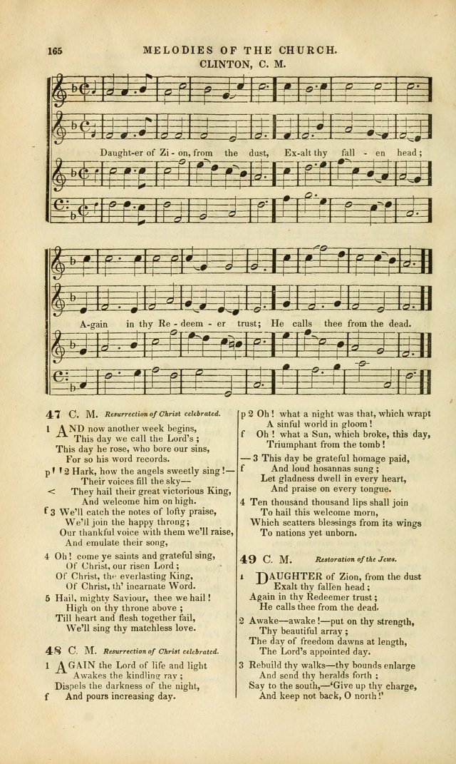 Melodies of the Church: a collection of psalms and hymns adapted to publick and social worship, seasons of revival, monthly concerts of prayer, and various similar occasions... page 166
