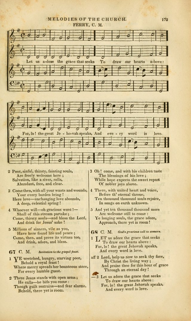 Melodies of the Church: a collection of psalms and hymns adapted to publick and social worship, seasons of revival, monthly concerts of prayer, and various similar occasions... page 173