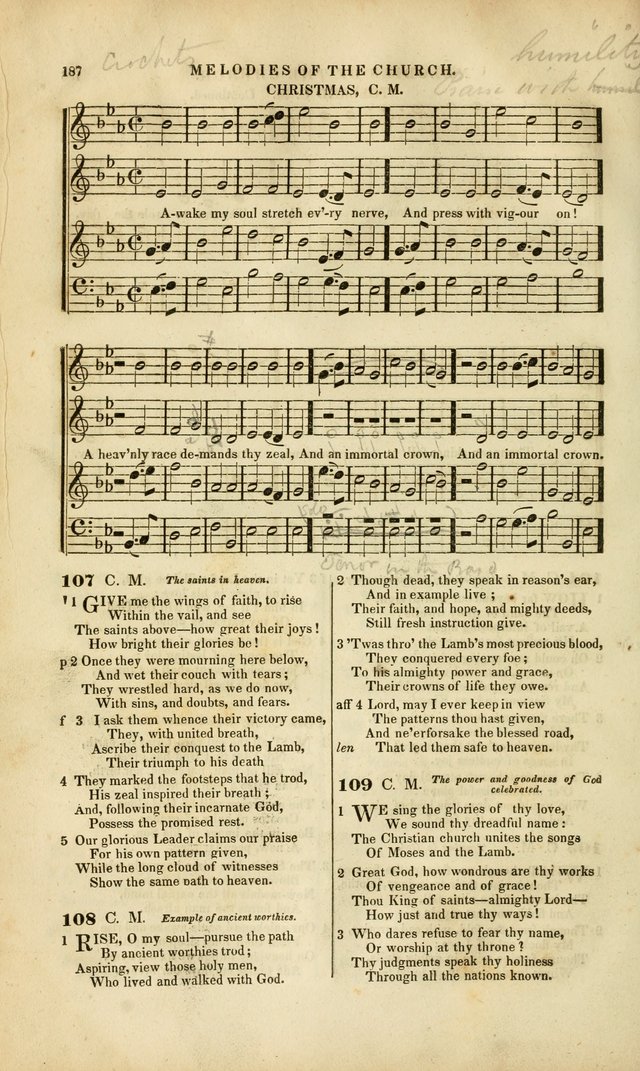 Melodies of the Church: a collection of psalms and hymns adapted to publick and social worship, seasons of revival, monthly concerts of prayer, and various similar occasions... page 188