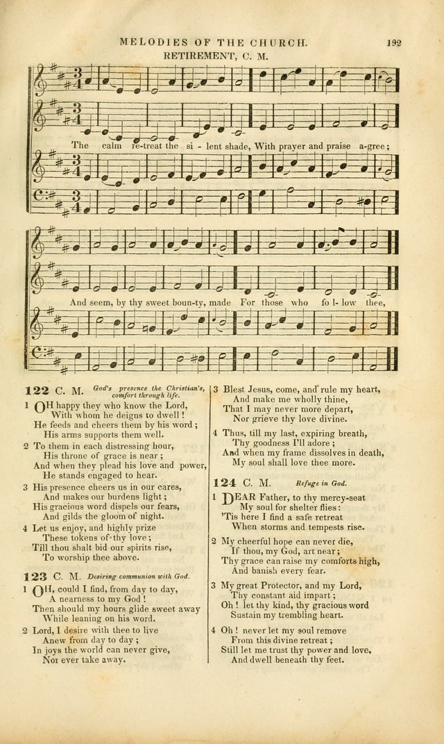Melodies of the Church: a collection of psalms and hymns adapted to publick and social worship, seasons of revival, monthly concerts of prayer, and various similar occasions... page 193