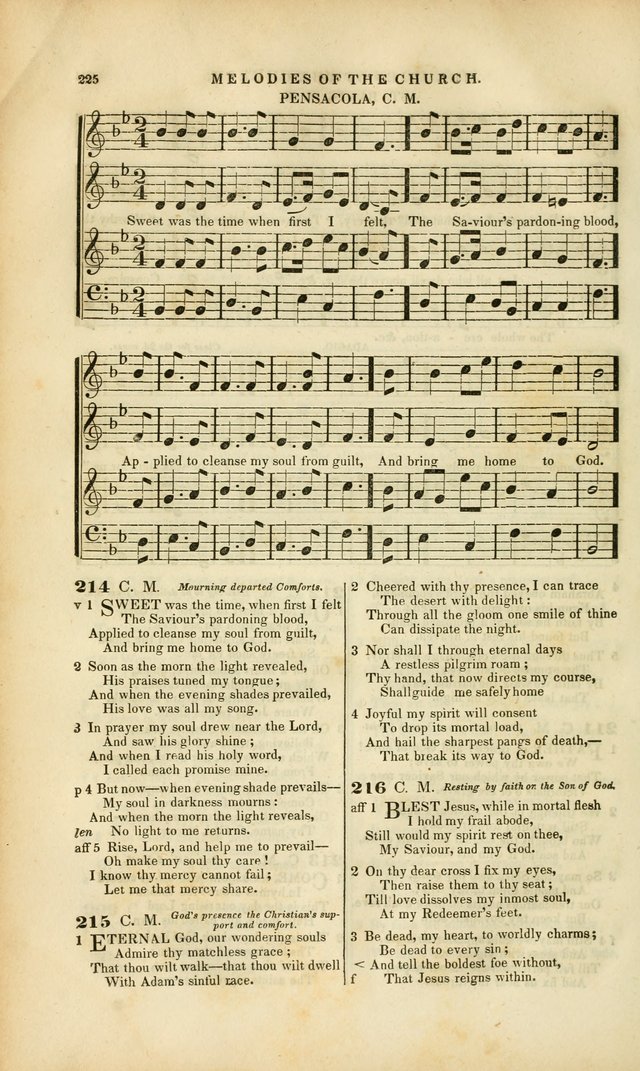 Melodies of the Church: a collection of psalms and hymns adapted to publick and social worship, seasons of revival, monthly concerts of prayer, and various similar occasions... page 226