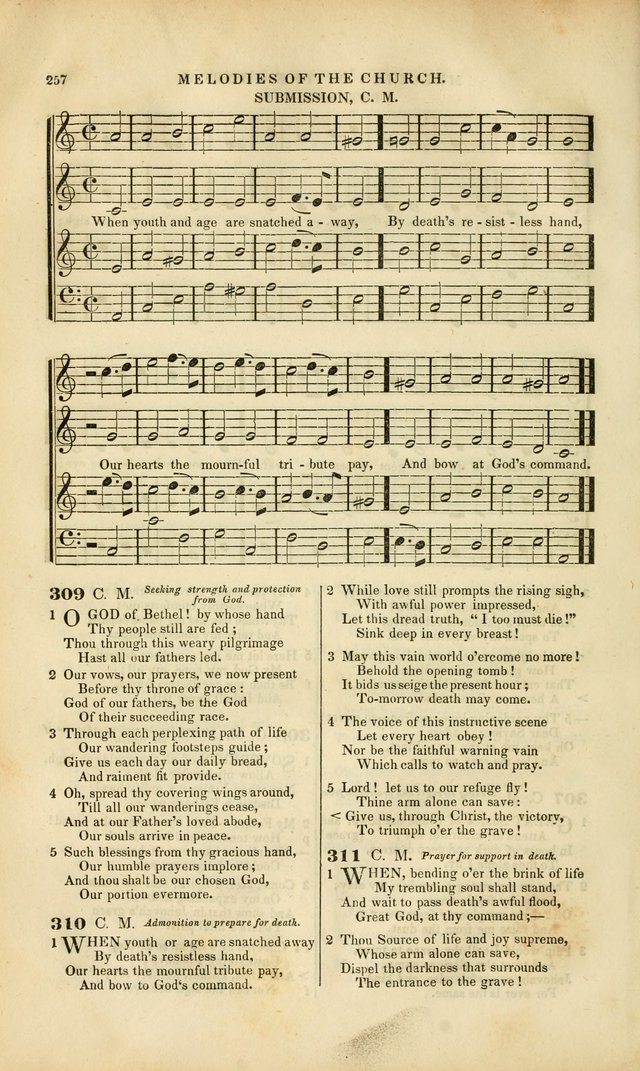 Melodies of the Church: a collection of psalms and hymns adapted to publick and social worship, seasons of revival, monthly concerts of prayer, and various similar occasions... page 258