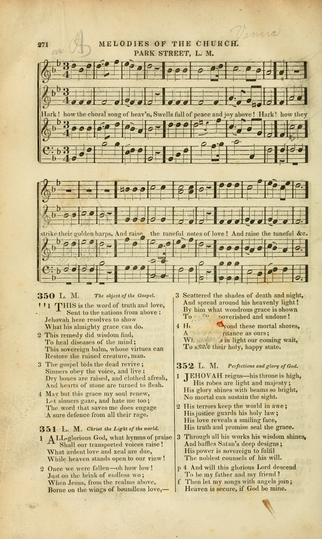 Melodies of the Church: a collection of psalms and hymns adapted to publick and social worship, seasons of revival, monthly concerts of prayer, and various similar occasions... page 272