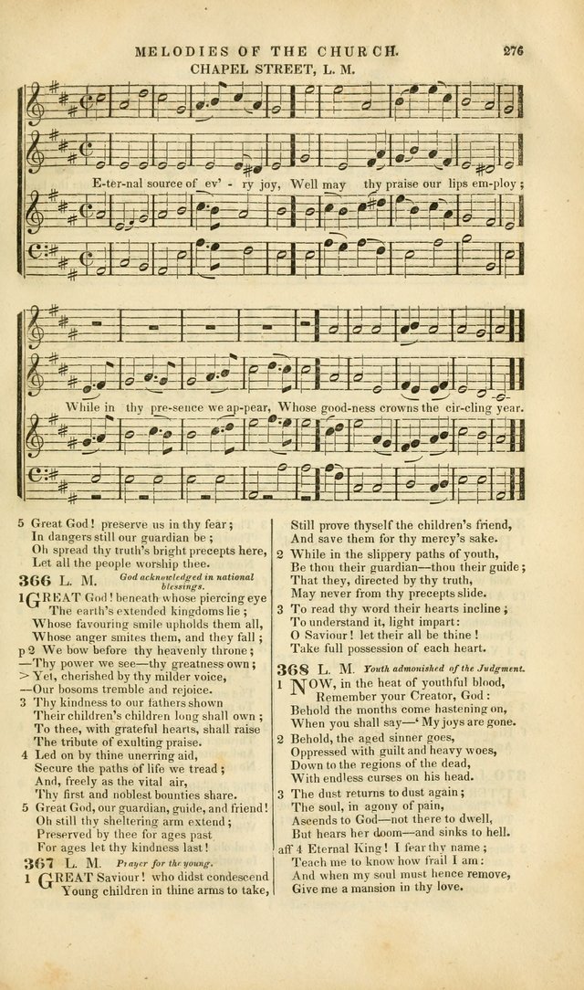Melodies of the Church: a collection of psalms and hymns adapted to publick and social worship, seasons of revival, monthly concerts of prayer, and various similar occasions... page 277