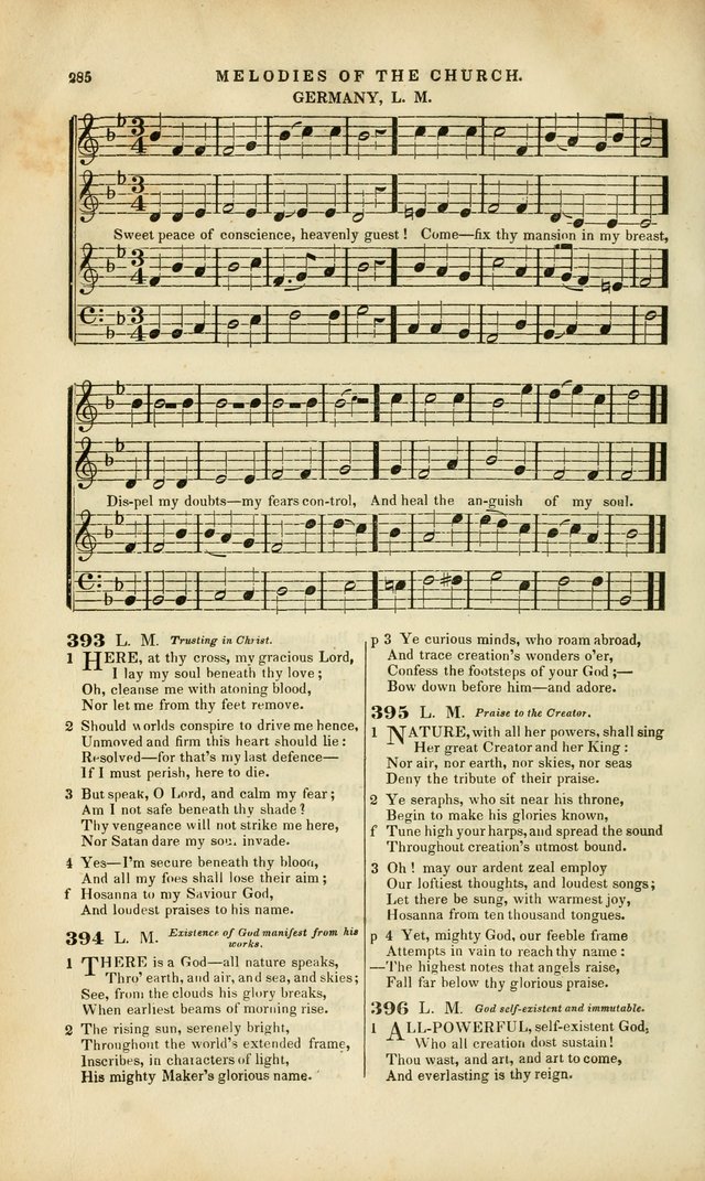 Melodies of the Church: a collection of psalms and hymns adapted to publick and social worship, seasons of revival, monthly concerts of prayer, and various similar occasions... page 286