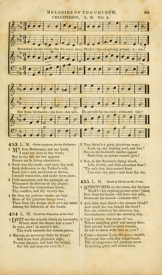 Melodies of the Church: a collection of psalms and hymns adapted to publick and social worship, seasons of revival, monthly concerts of prayer, and various similar occasions... page 305