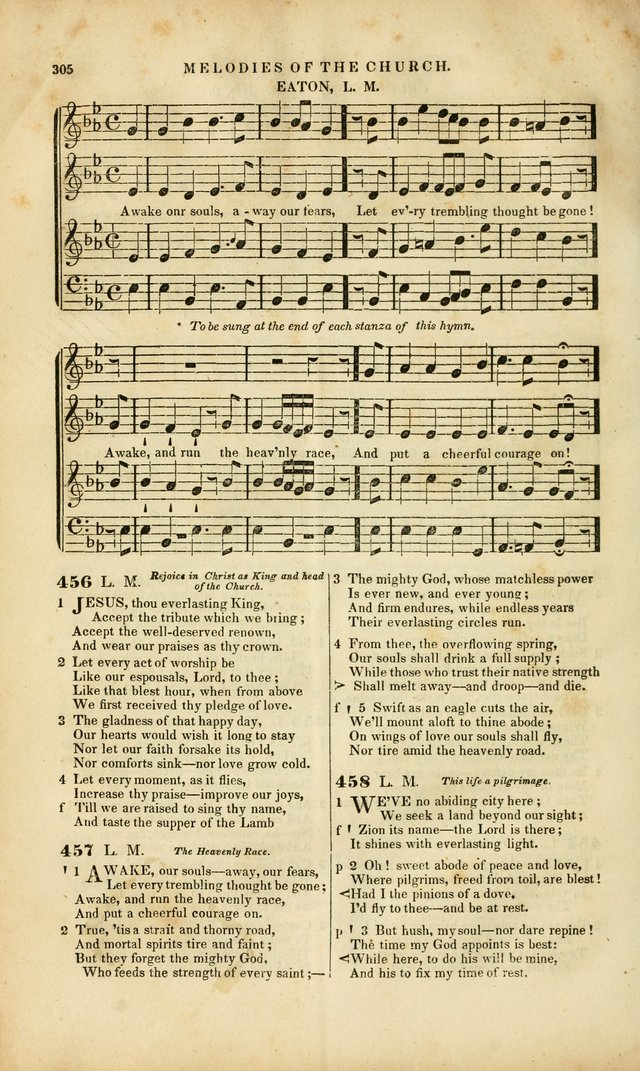 Melodies of the Church: a collection of psalms and hymns adapted to publick and social worship, seasons of revival, monthly concerts of prayer, and various similar occasions... page 306
