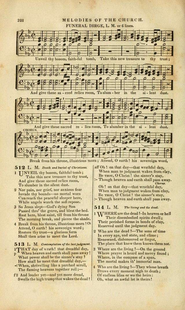 Melodies of the Church: a collection of psalms and hymns adapted to publick and social worship, seasons of revival, monthly concerts of prayer, and various similar occasions... page 322
