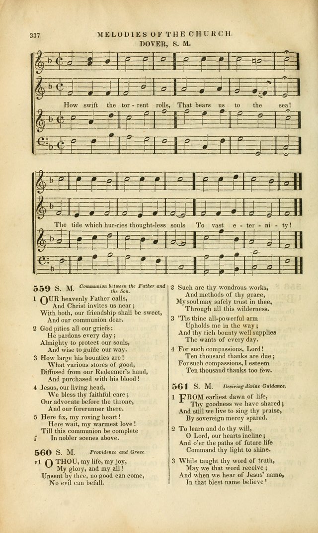 Melodies of the Church: a collection of psalms and hymns adapted to publick and social worship, seasons of revival, monthly concerts of prayer, and various similar occasions... page 338