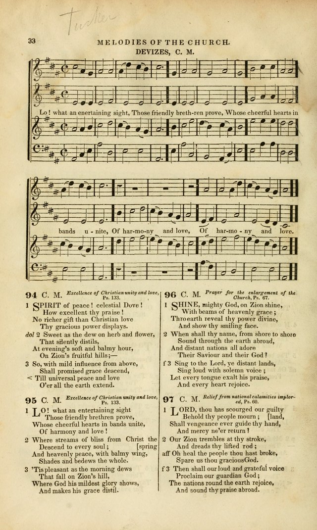Melodies of the Church: a collection of psalms and hymns adapted to publick and social worship, seasons of revival, monthly concerts of prayer, and various similar occasions... page 34