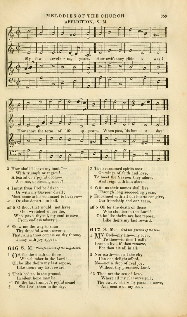 Melodies of the Church: a collection of psalms and hymns adapted to publick and social worship, seasons of revival, monthly concerts of prayer, and various similar occasions... page 357