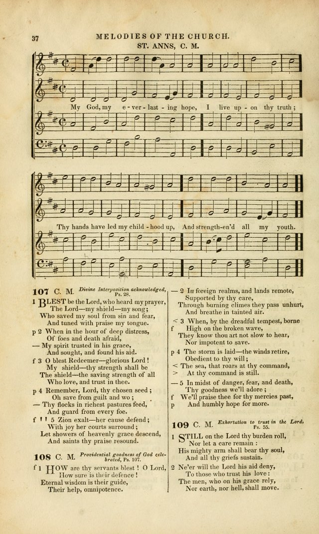 Melodies of the Church: a collection of psalms and hymns adapted to publick and social worship, seasons of revival, monthly concerts of prayer, and various similar occasions... page 38