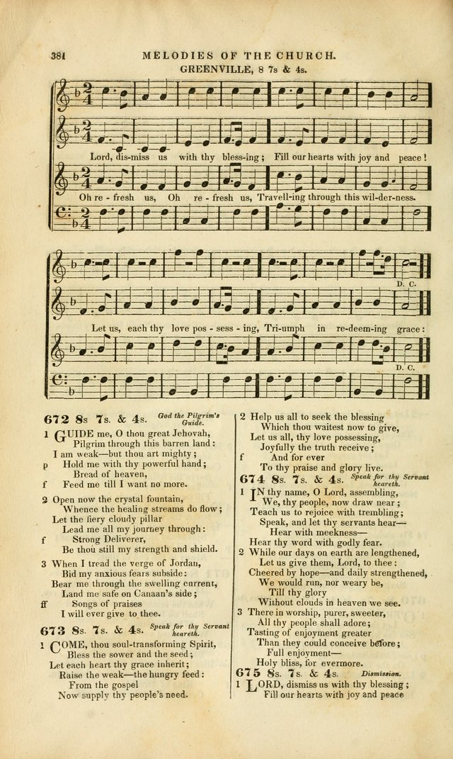 Melodies of the Church: a collection of psalms and hymns adapted to publick and social worship, seasons of revival, monthly concerts of prayer, and various similar occasions... page 382