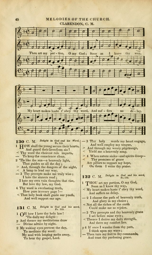 Melodies of the Church: a collection of psalms and hymns adapted to publick and social worship, seasons of revival, monthly concerts of prayer, and various similar occasions... page 46