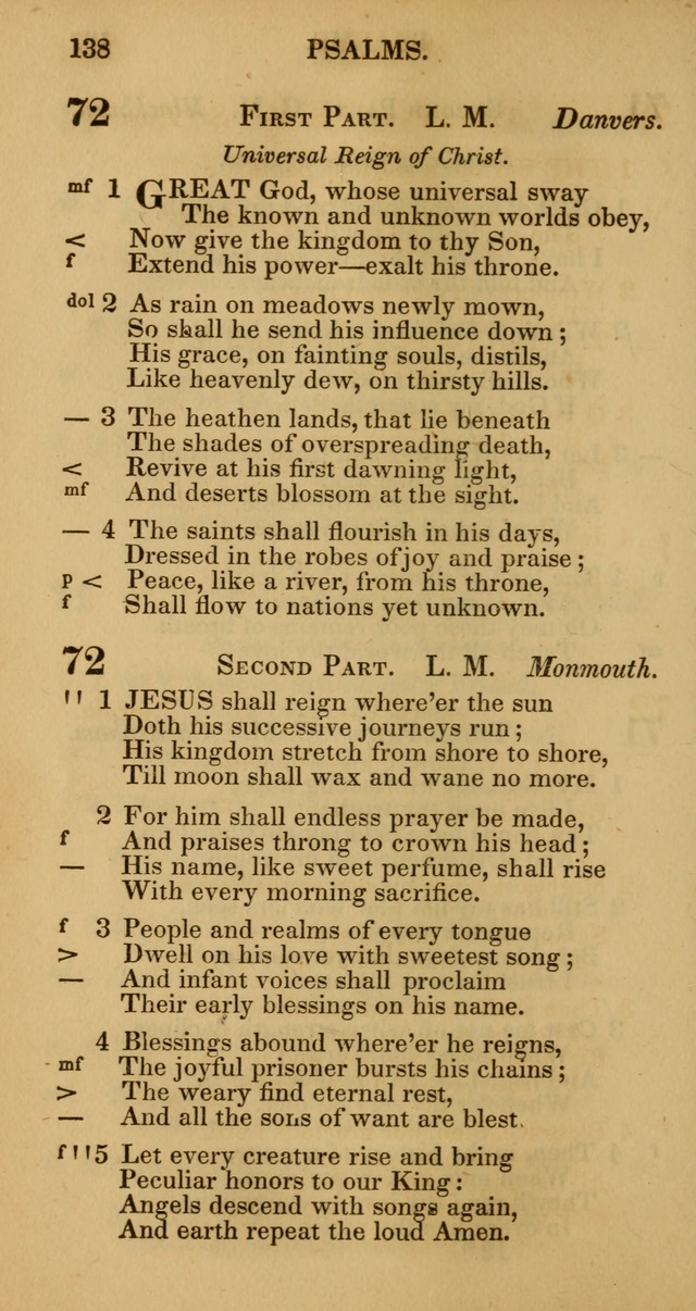 Manual of Christian Psalmody: a collection of psalms and hymns for public worship page 140