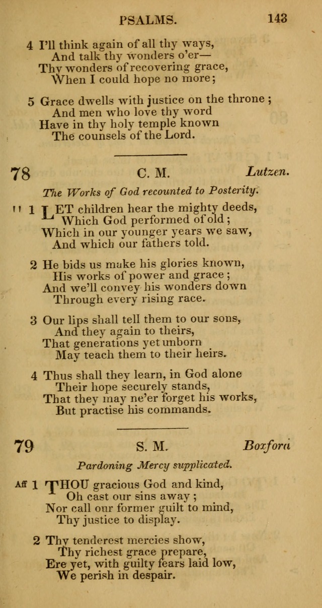 Manual of Christian Psalmody: a collection of psalms and hymns for public worship page 145