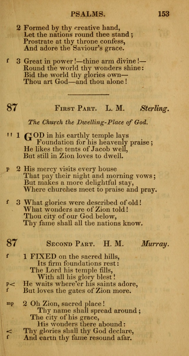 Manual of Christian Psalmody: a collection of psalms and hymns for public worship page 155