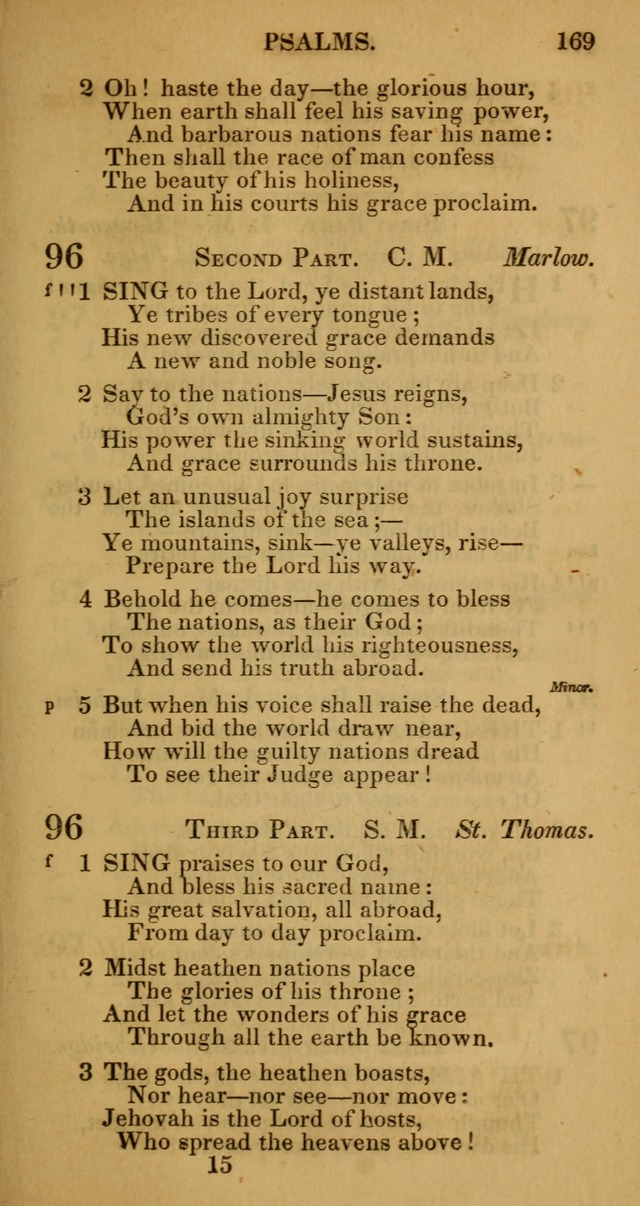 Manual of Christian Psalmody: a collection of psalms and hymns for public worship page 171