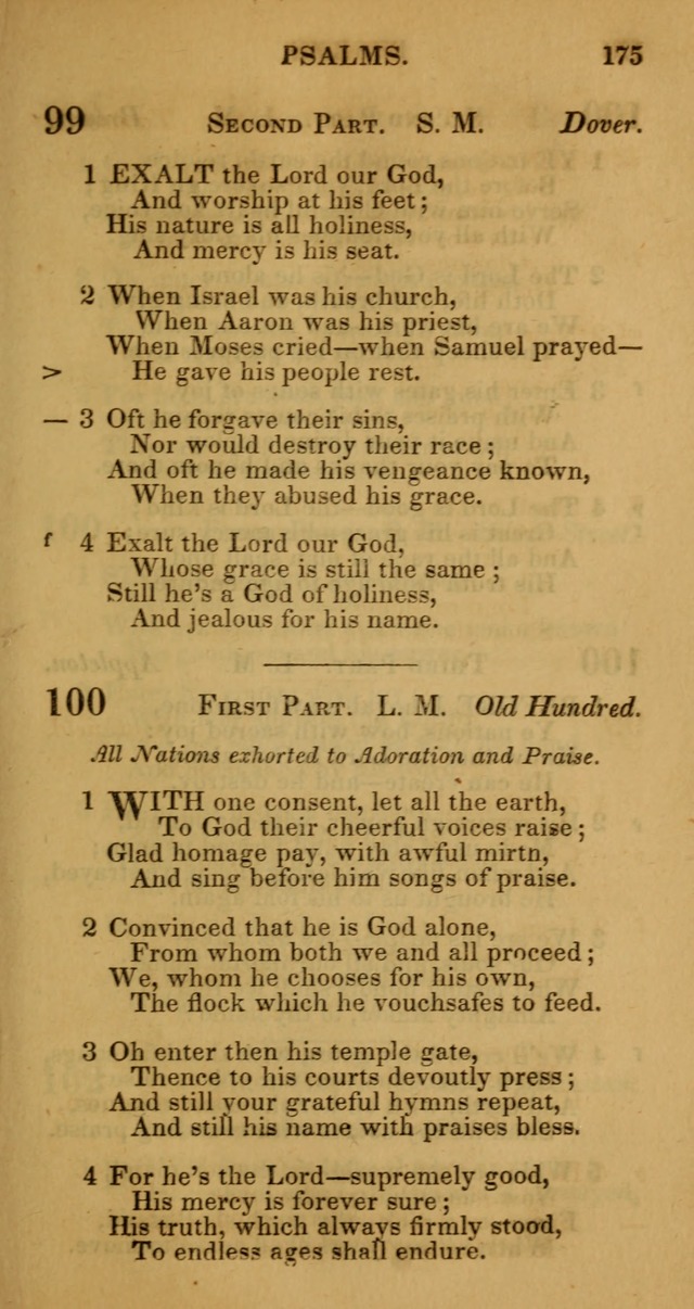 Manual of Christian Psalmody: a collection of psalms and hymns for public worship page 177