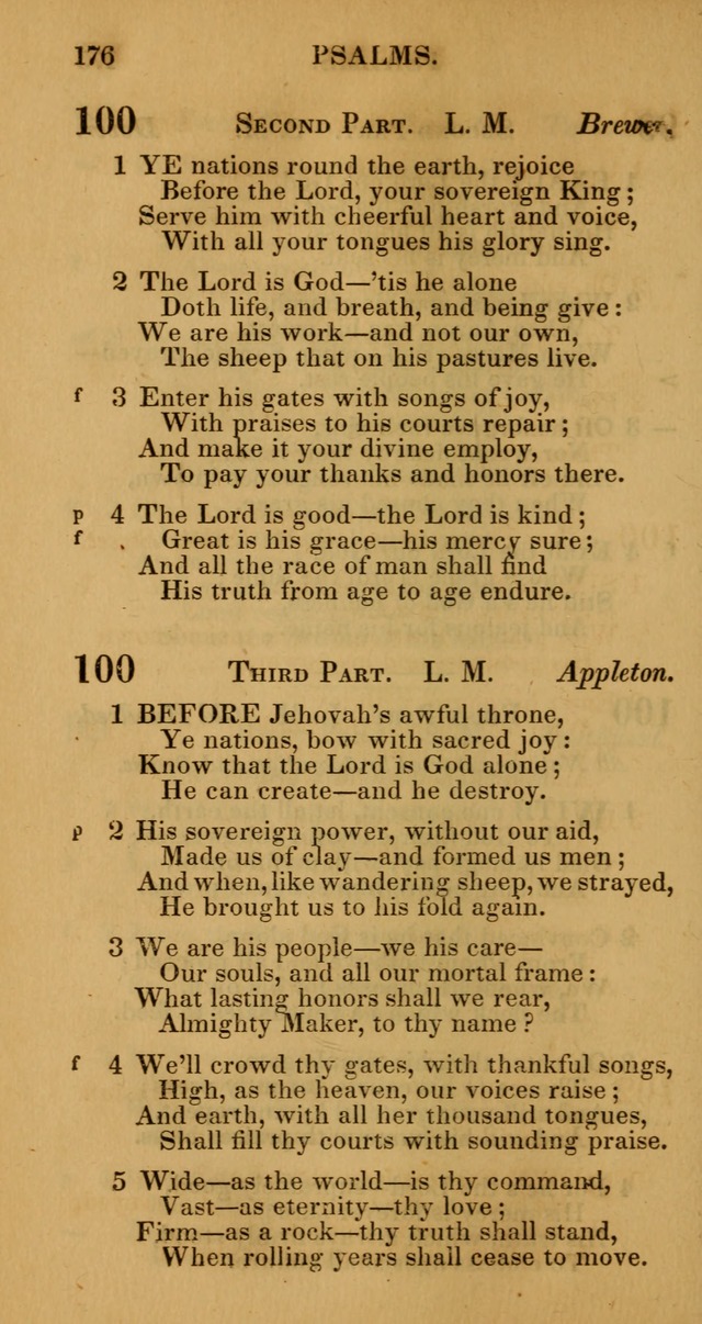 Manual of Christian Psalmody: a collection of psalms and hymns for public worship page 178