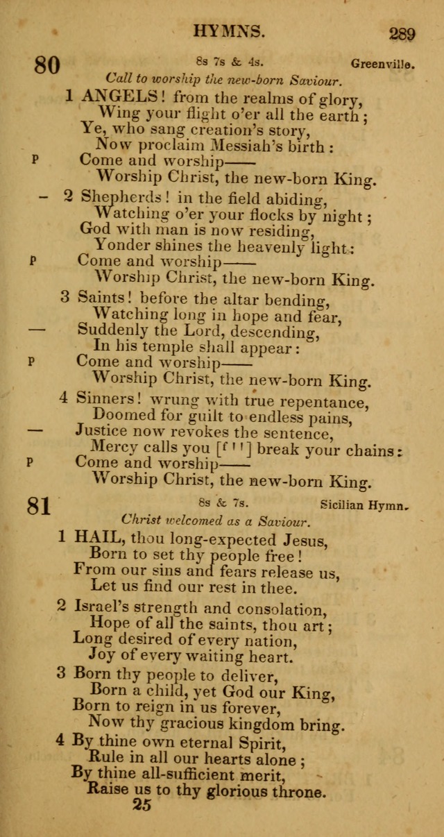 Manual of Christian Psalmody: a collection of psalms and hymns for public worship page 291