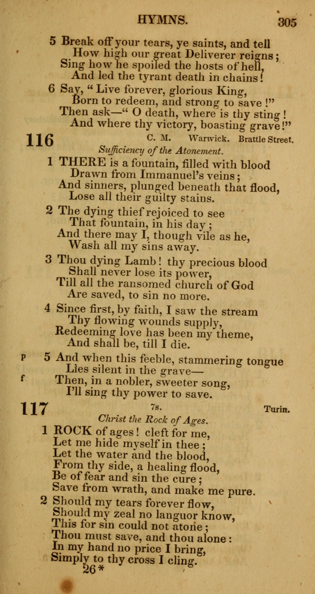 Manual of Christian Psalmody: a collection of psalms and hymns for public worship page 307