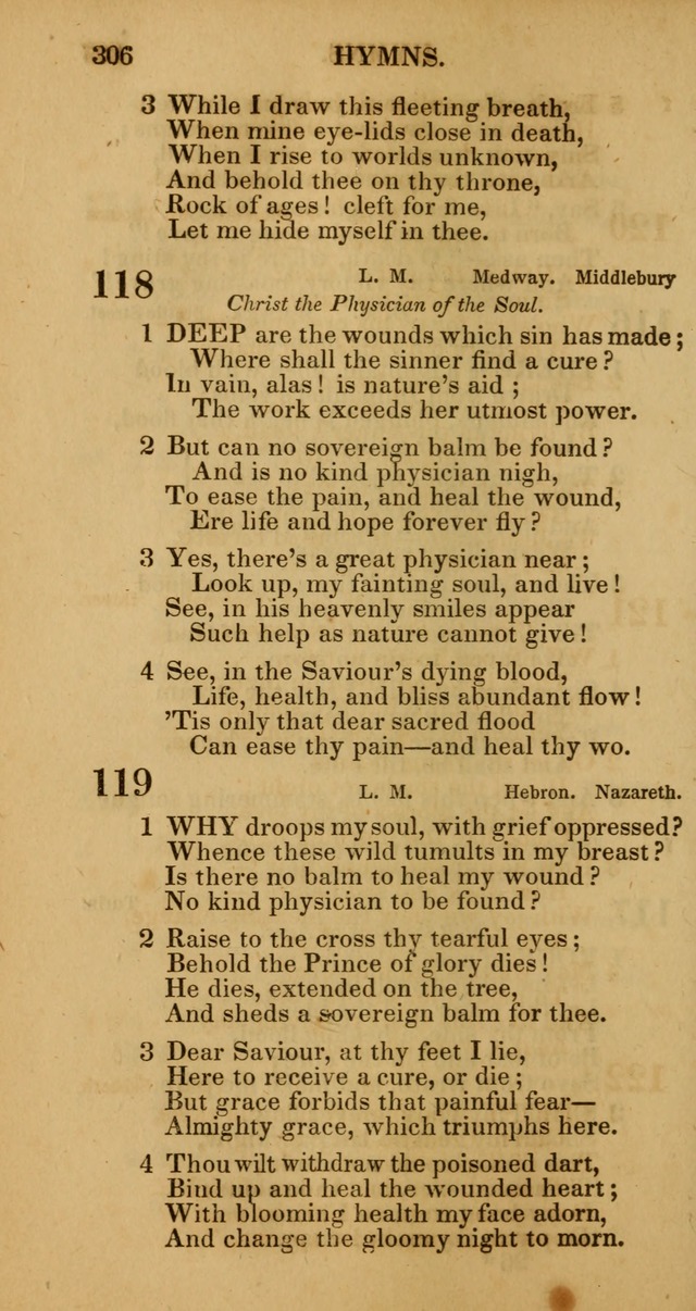 Manual of Christian Psalmody: a collection of psalms and hymns for public worship page 308