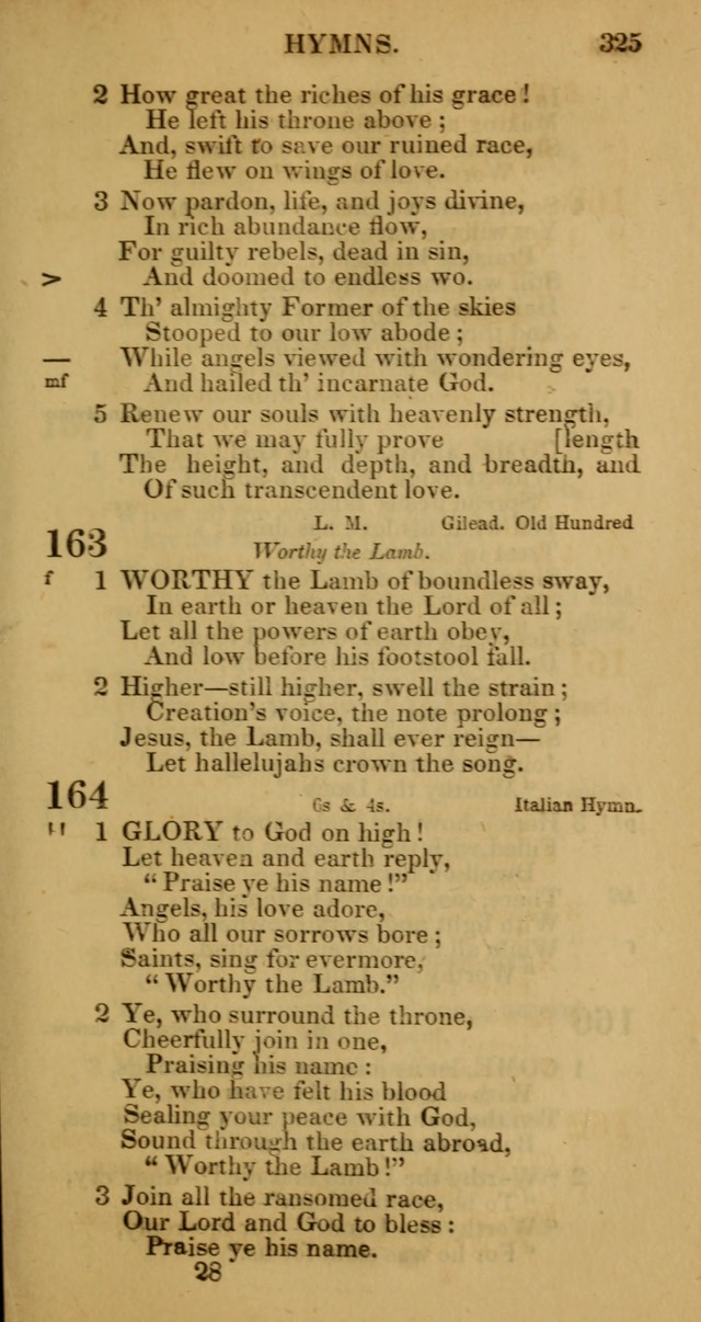 Manual of Christian Psalmody: a collection of psalms and hymns for public worship page 327