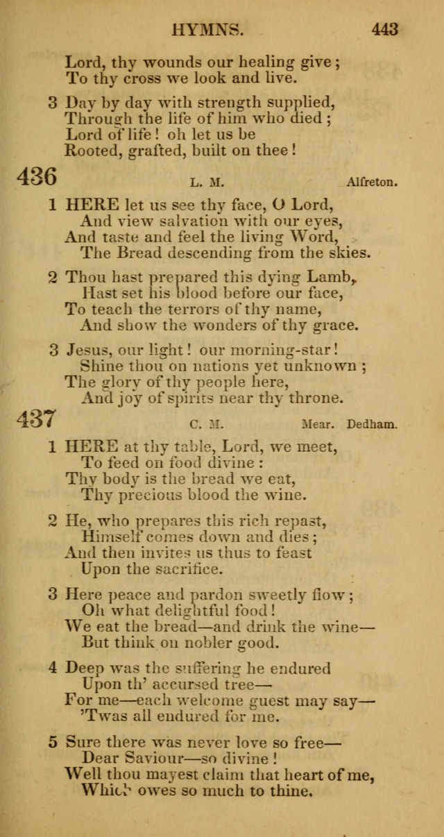 Manual of Christian Psalmody: a collection of psalms and hymns for public worship page 445