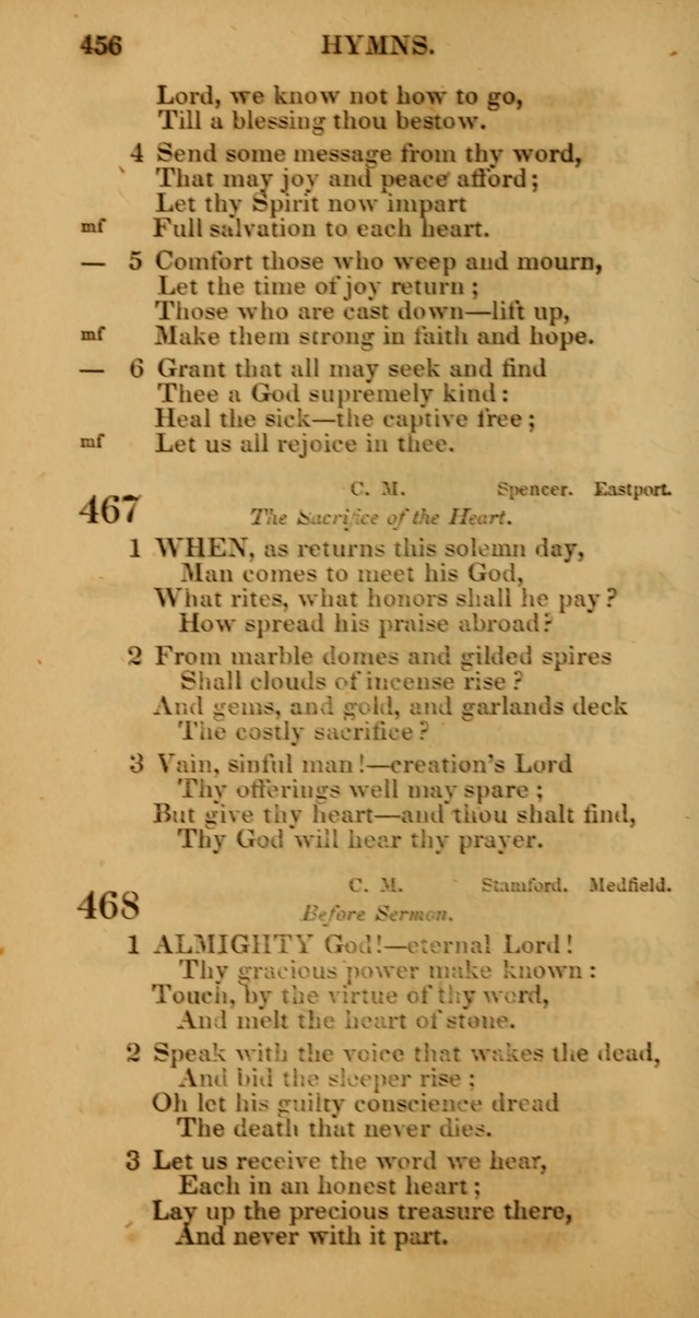 Manual of Christian Psalmody: a collection of psalms and hymns for public worship page 458