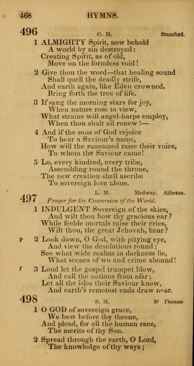 Manual of Christian Psalmody: a collection of psalms and hymns for public worship page 470