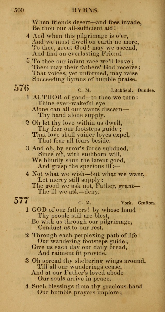 Manual of Christian Psalmody: a collection of psalms and hymns for public worship page 502