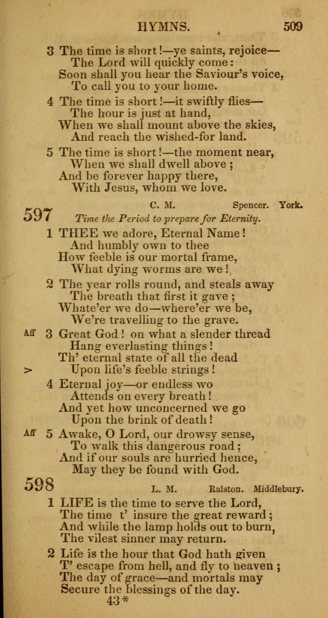 Manual of Christian Psalmody: a collection of psalms and hymns for public worship page 511