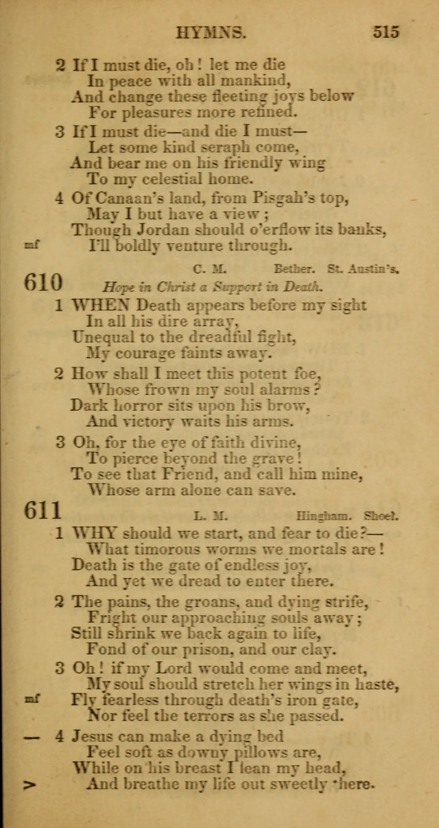 Manual of Christian Psalmody: a collection of psalms and hymns for public worship page 517