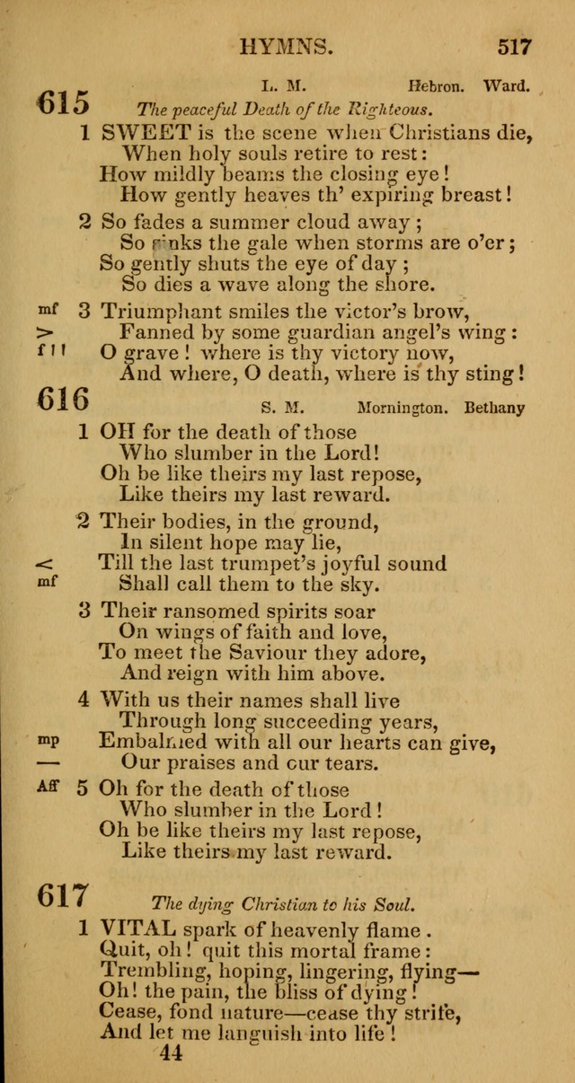 Manual of Christian Psalmody: a collection of psalms and hymns for public worship page 519