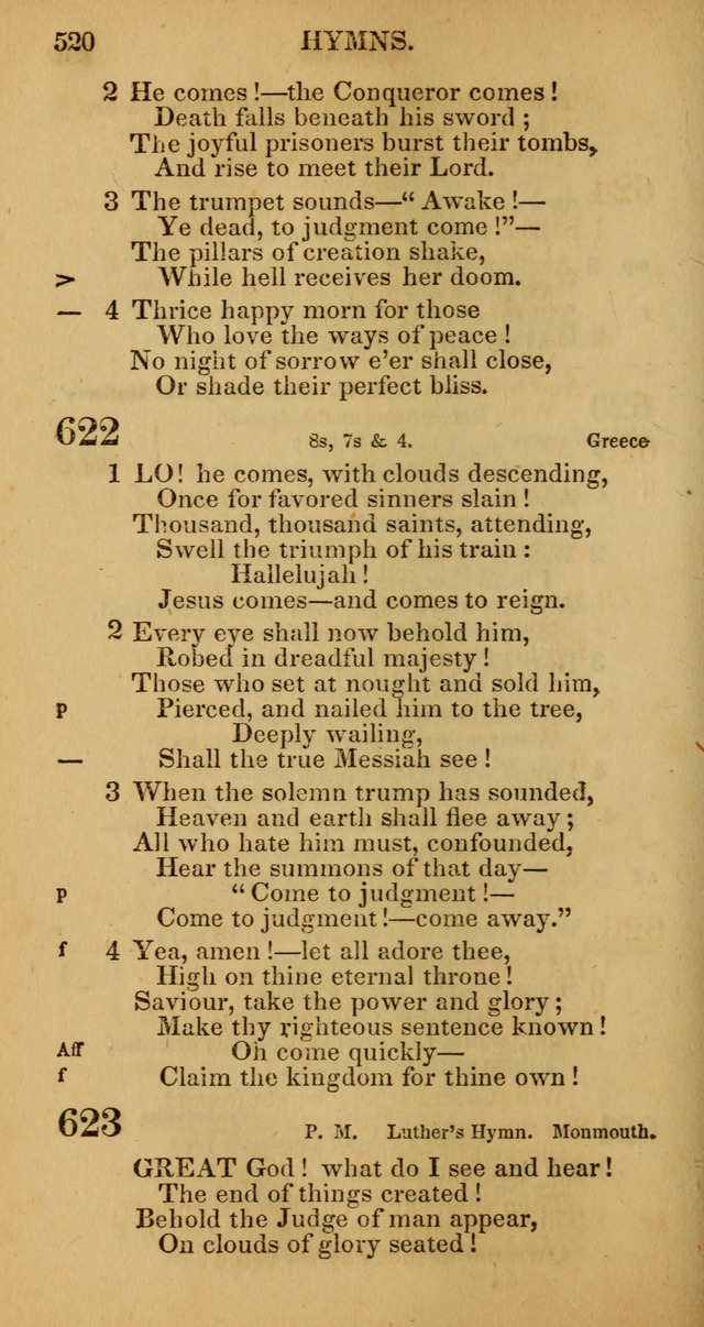 Manual of Christian Psalmody: a collection of psalms and hymns for public worship page 522