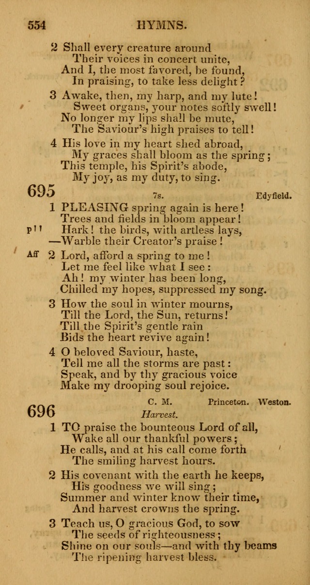 Manual of Christian Psalmody: a collection of psalms and hymns for public worship page 556