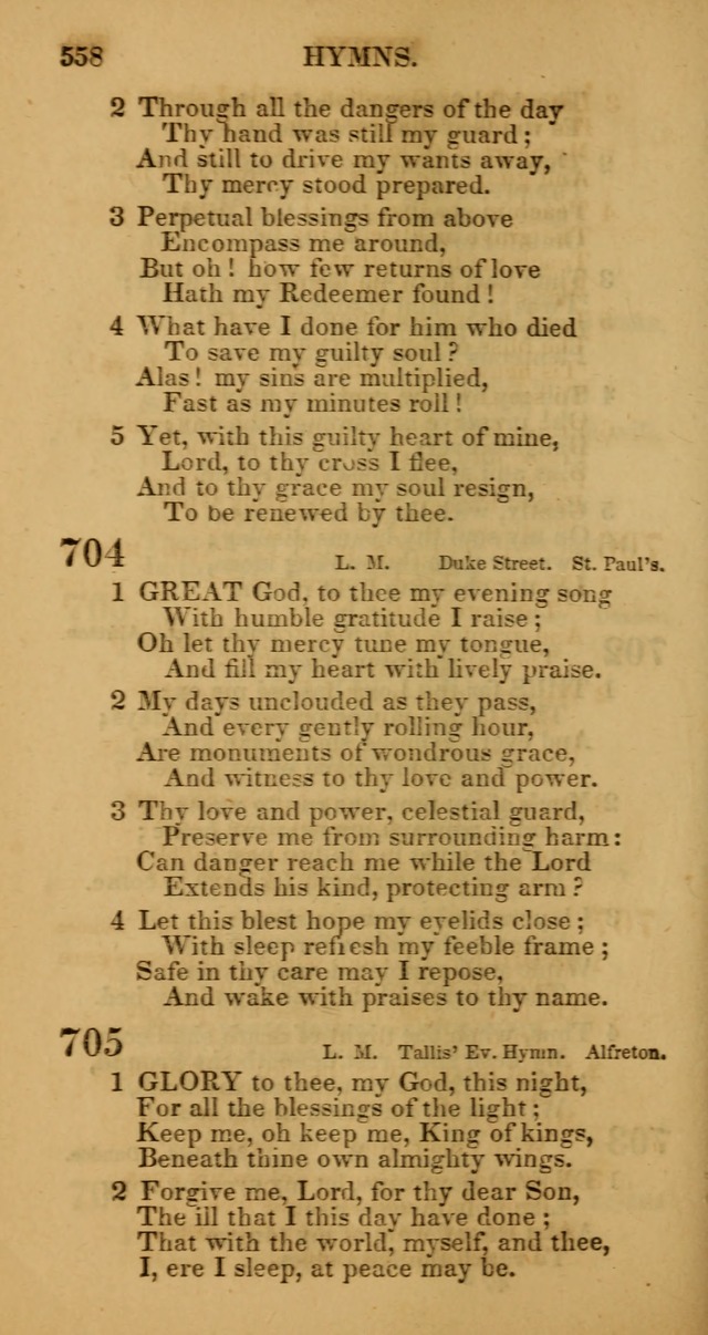 Manual of Christian Psalmody: a collection of psalms and hymns for public worship page 560