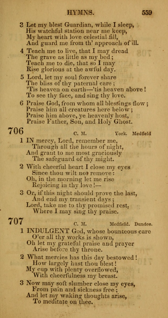 Manual of Christian Psalmody: a collection of psalms and hymns for public worship page 561