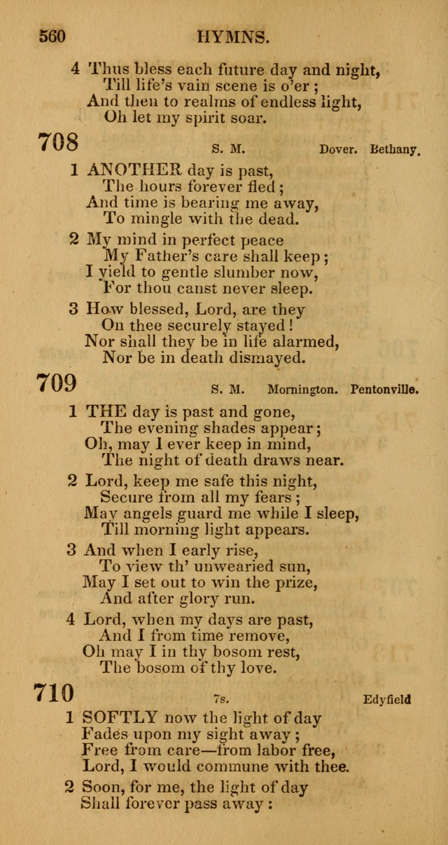 Manual of Christian Psalmody: a collection of psalms and hymns for public worship page 562