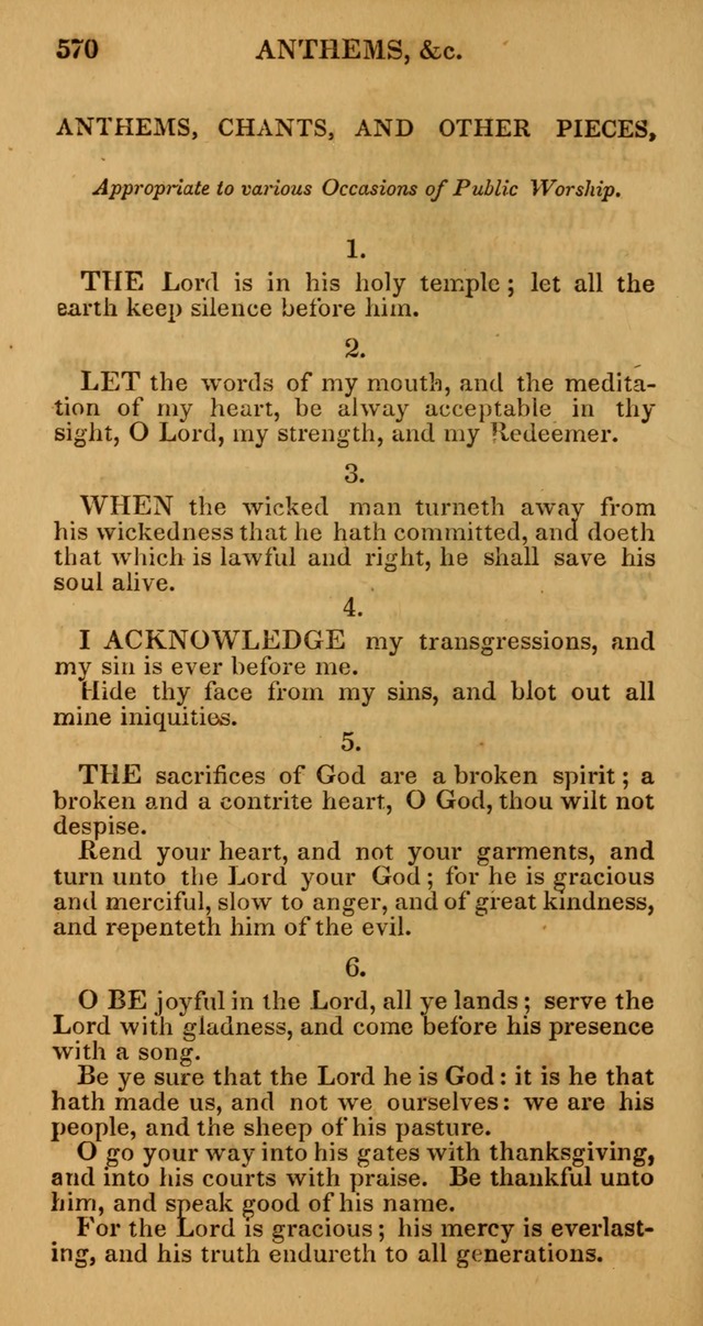 Manual of Christian Psalmody: a collection of psalms and hymns for public worship page 572