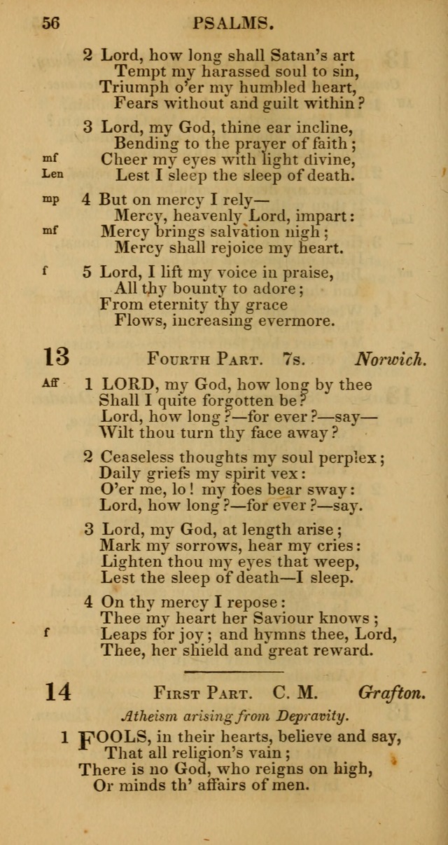 Manual of Christian Psalmody: a collection of psalms and hymns for public worship page 58