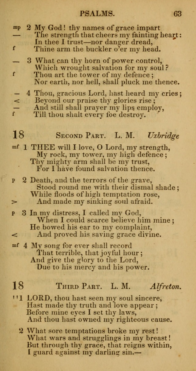 Manual of Christian Psalmody: a collection of psalms and hymns for public worship page 65