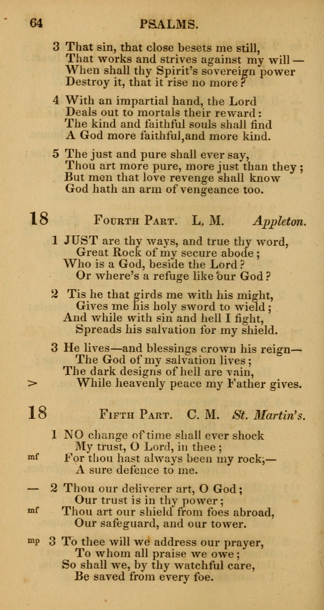 Manual of Christian Psalmody: a collection of psalms and hymns for public worship page 66